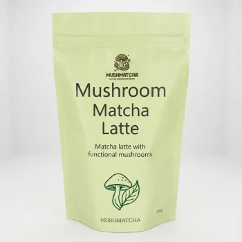 Mushroom Matcha Latte